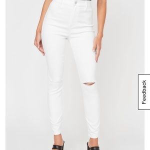 Guess Los Angeles ultra high rise jeans